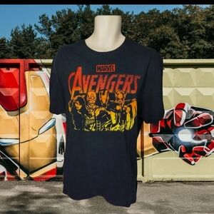 Avengers Marvel Comics Men's T shirt 2XL Superhero Movie Action Adventures